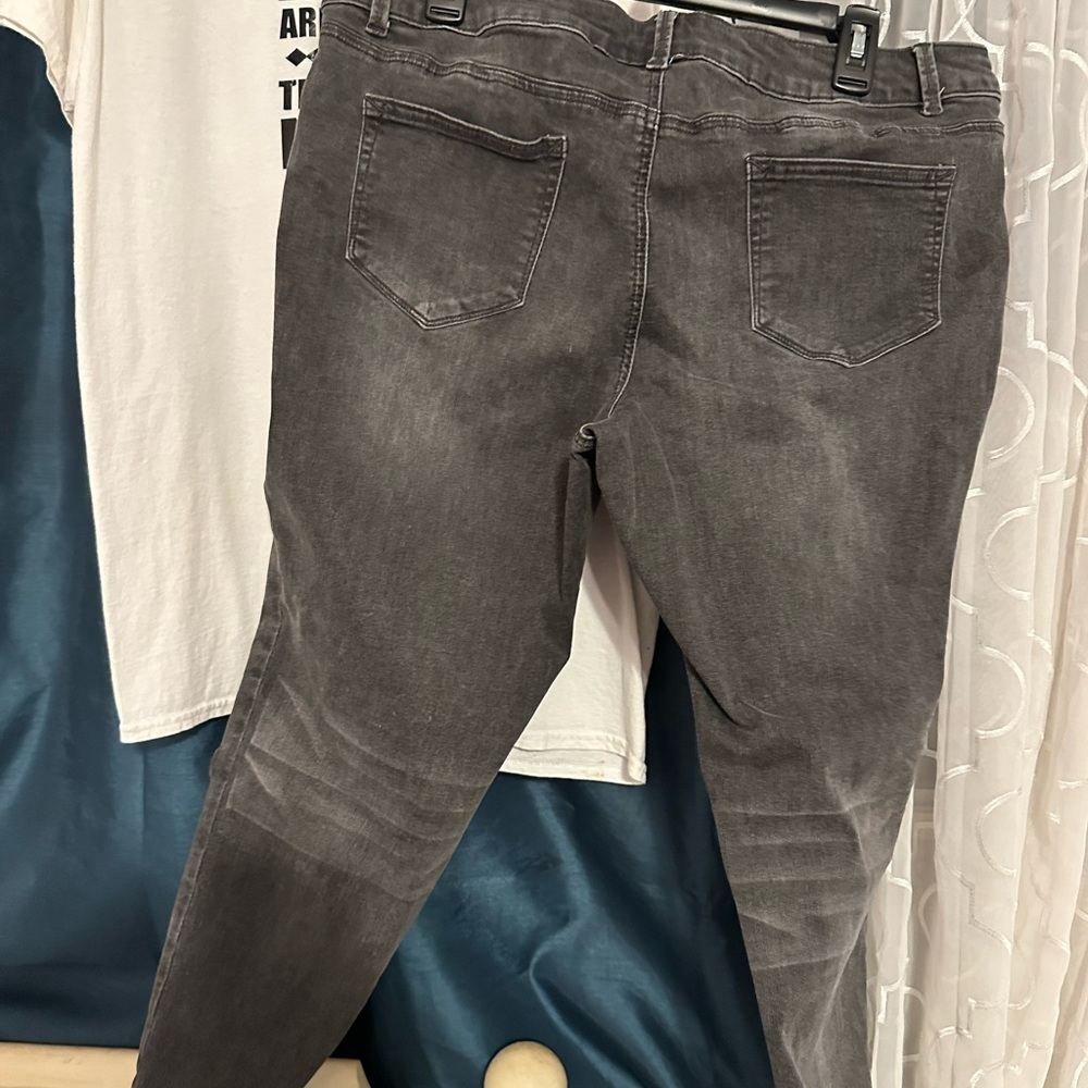 Maurices Charcoal Denim Pants - Picture 8 of 10